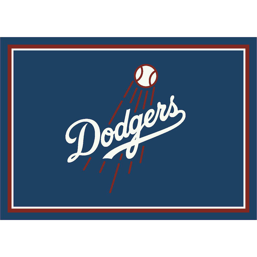 Los Angeles Dodgers 8 X 11 SPIRIT Rug