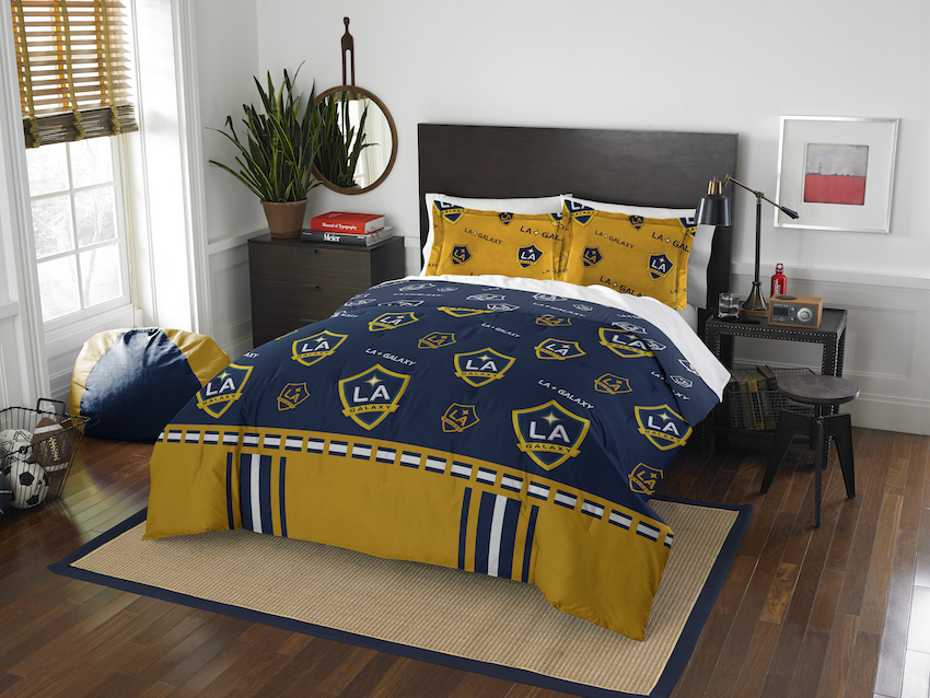 Los Angeles Galaxy QUEEN/FULL size Comforter and 2 Shams