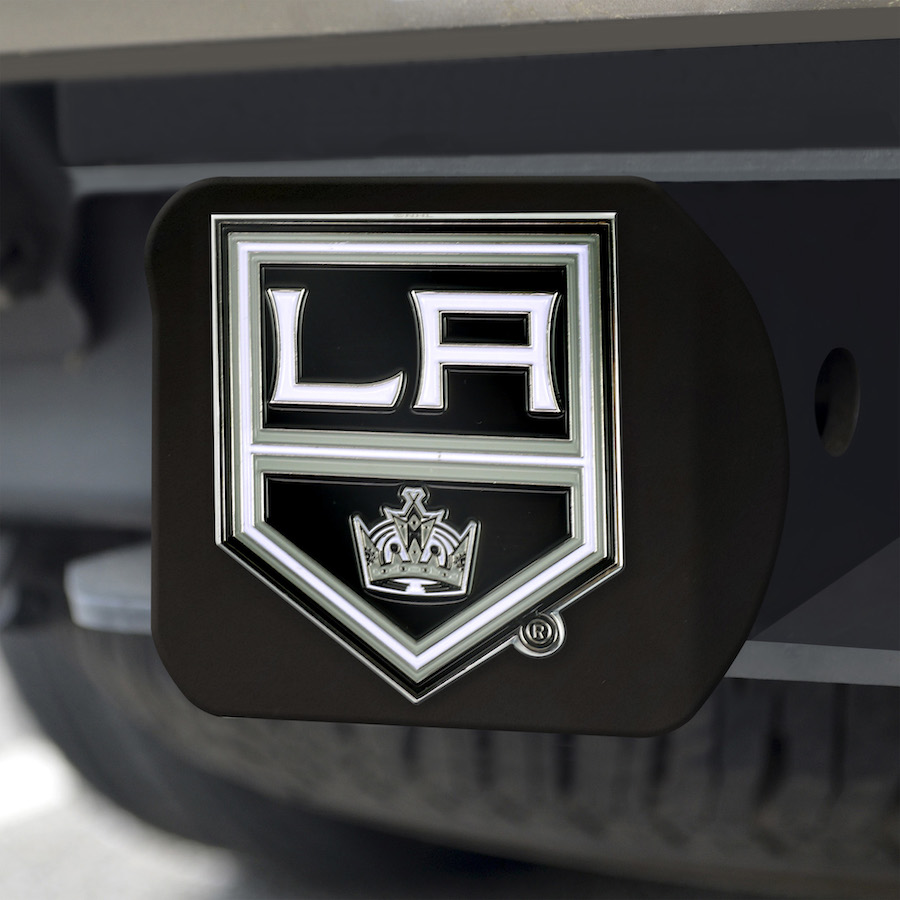 Los Angeles Kings Black and Color Trailer Hitch Cover