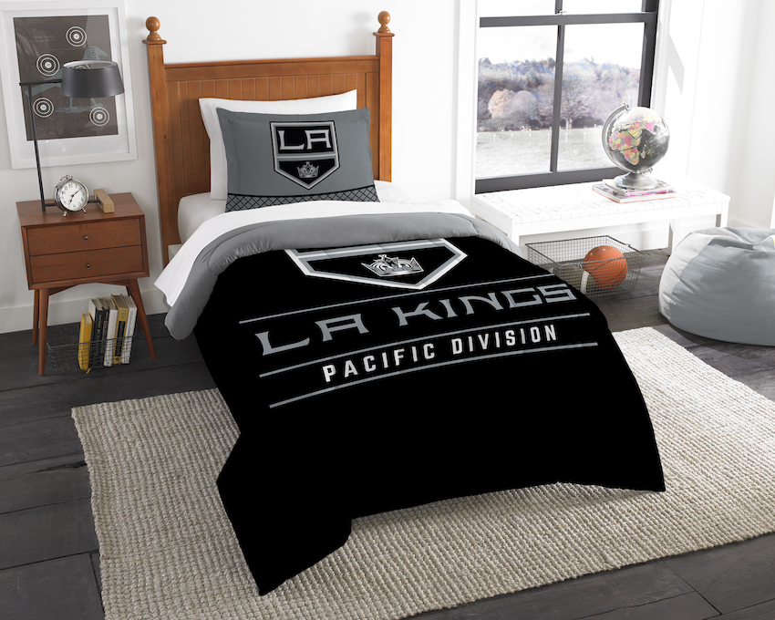 Los Angeles Kings Twin Comforter Set with Sham