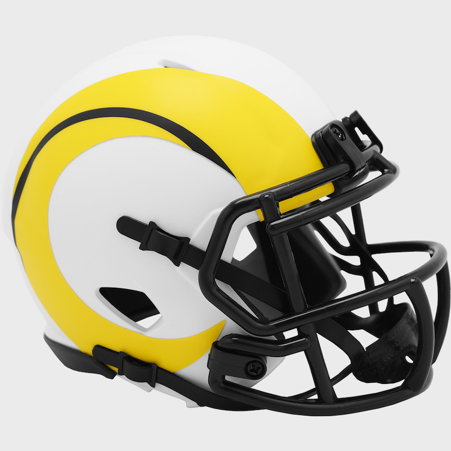 Los Angeles Rams Mini Speed LUNAR Collectible Helmet