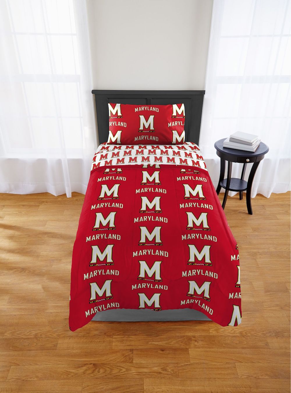 Maryland Terrapins TWIN Bed in a Bag Set