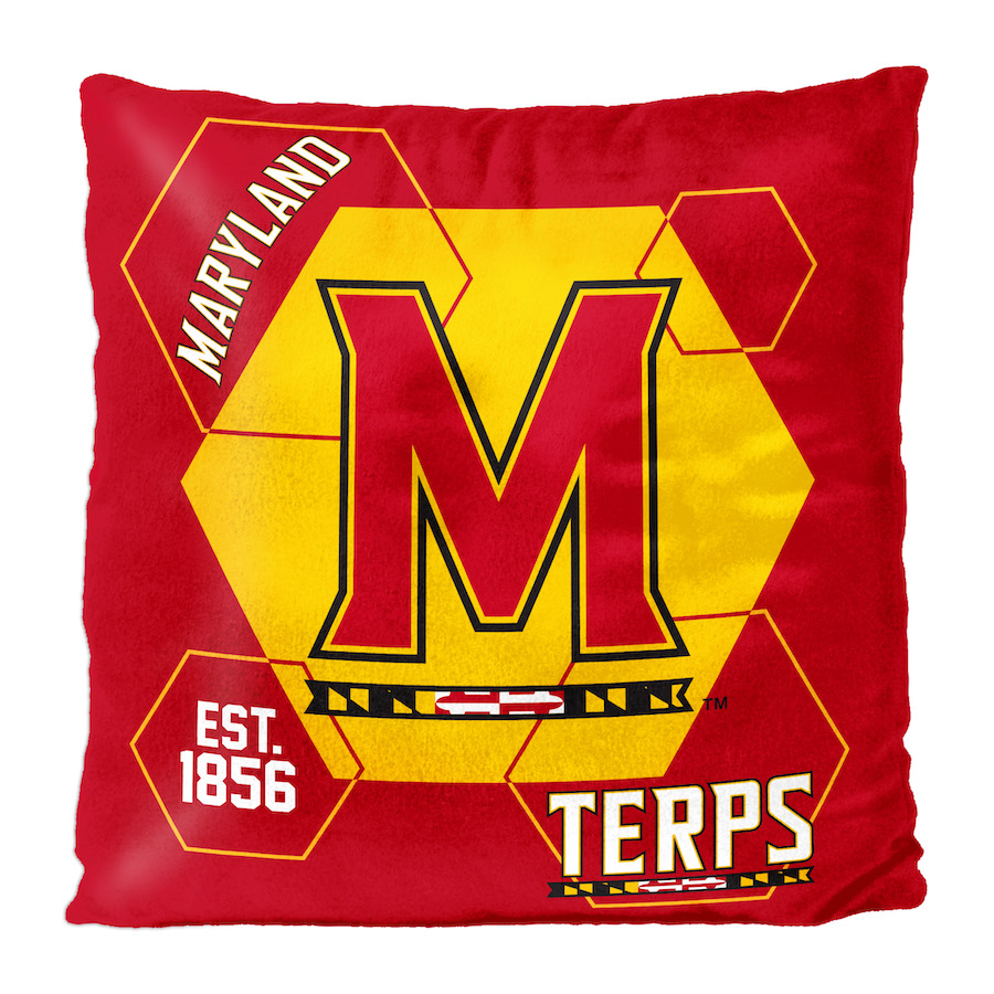 Maryland Terrapins Velvet REVERSE Pillow