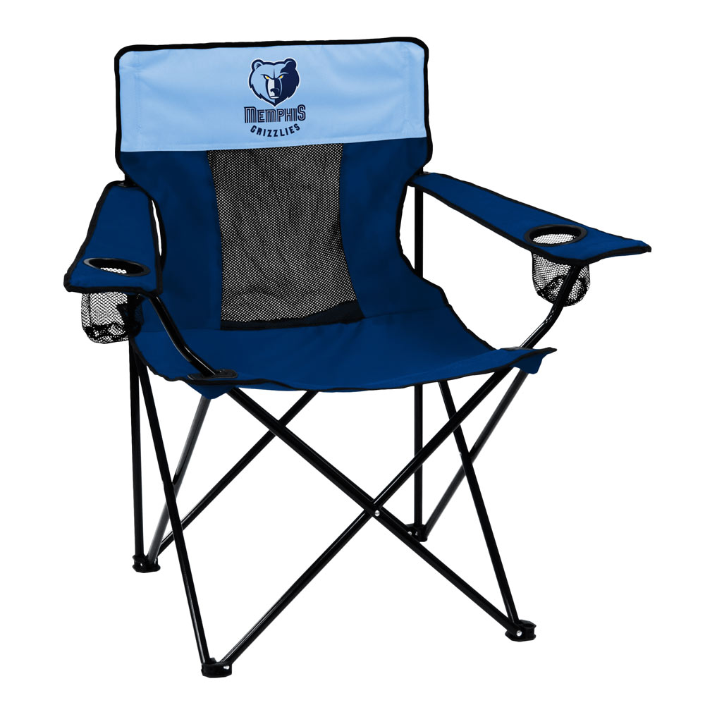 Memphis Grizzlies ELITE logo folding camp style chair