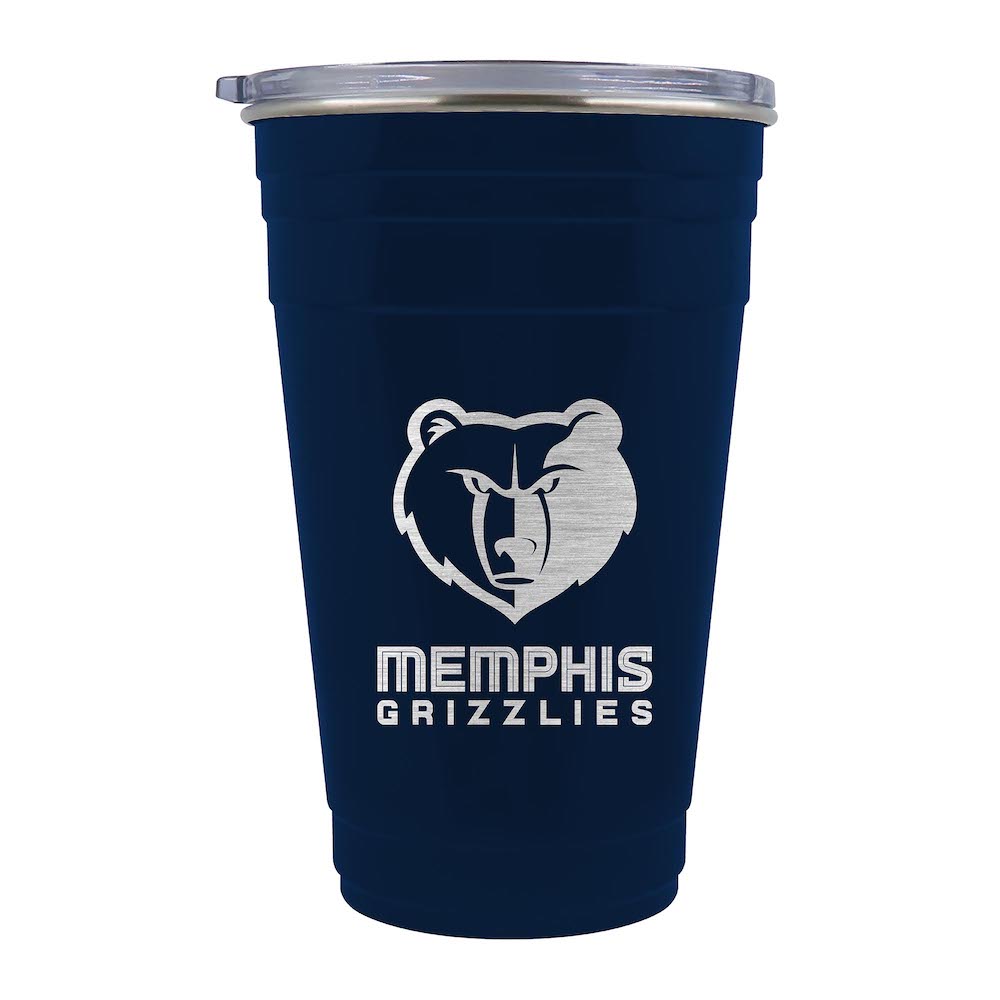 Memphis Grizzlies 22 oz TAILGATER Travel Tumbler