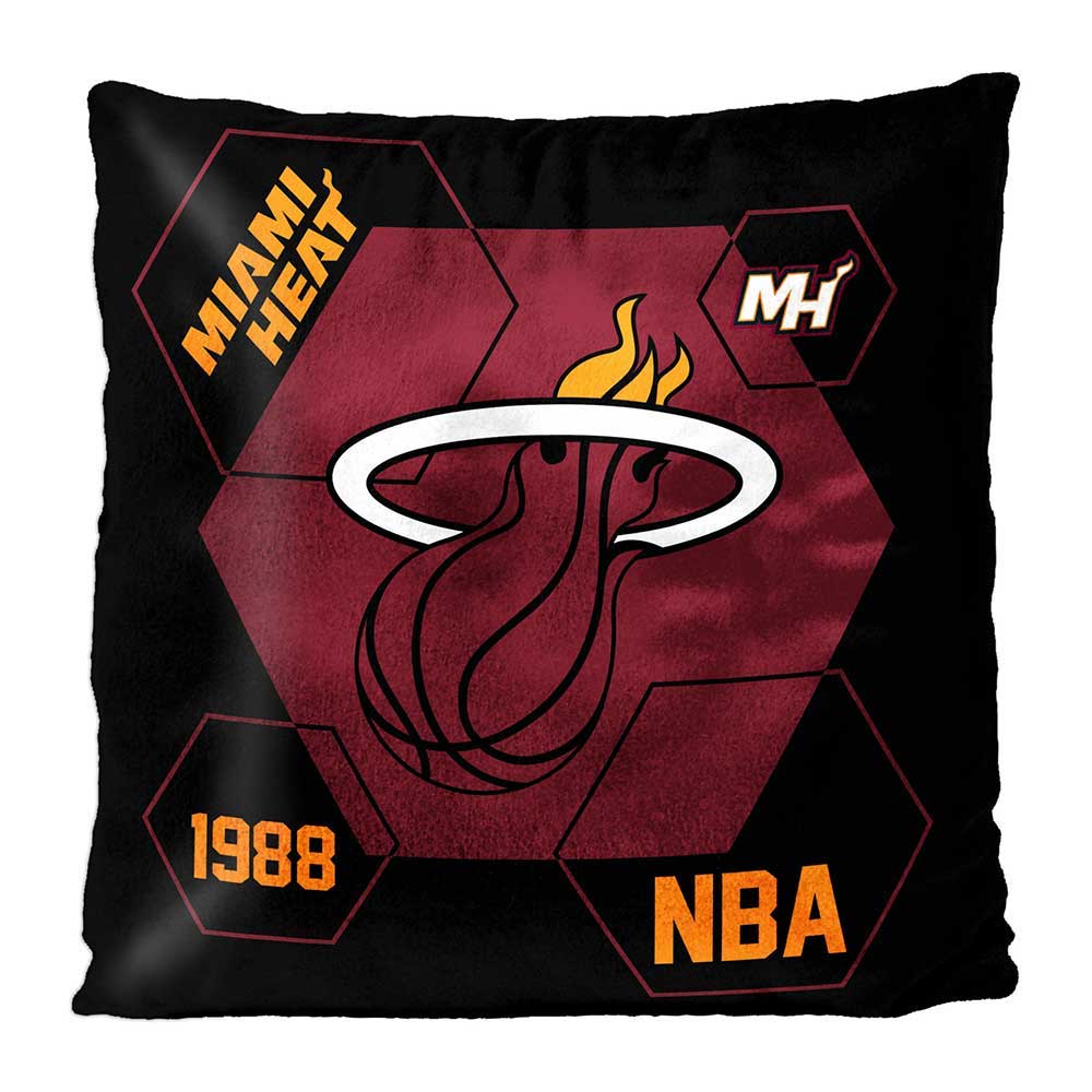 Miami Heat Velvet REVERSE Pillow