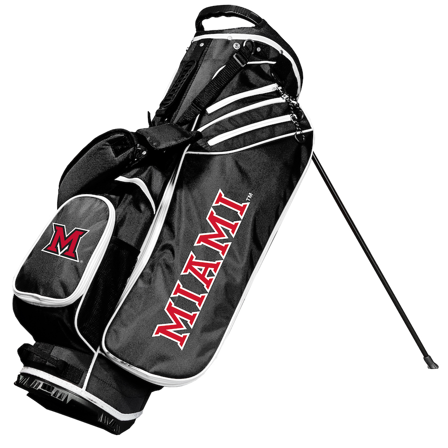 Miami of Ohio Red Hawks BIRDIE Golf Bag with Built in Stand