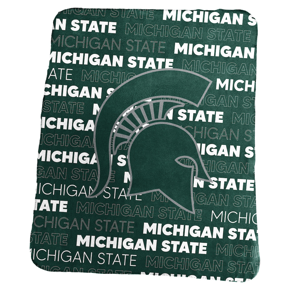 Michigan State Spartans Classic Fleece Blanket