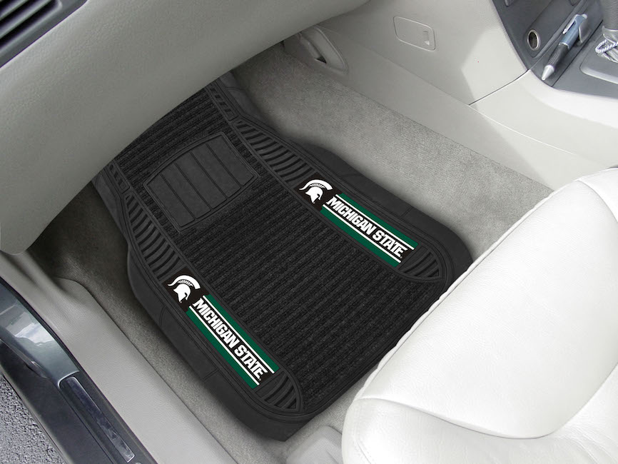 Michigan State Spartans Deluxe 20 x 27 Car Floor Mats