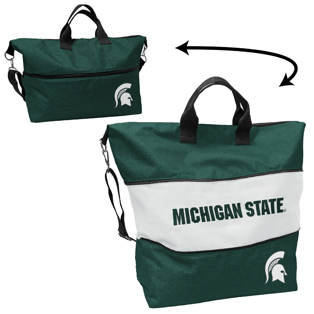 Michigan State Spartans Expandable Tote