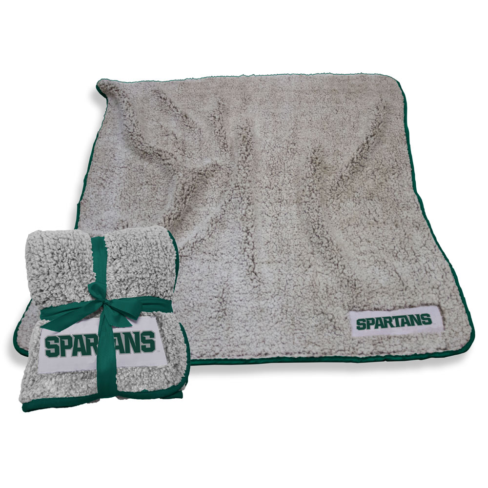 Michigan State Spartans Frosty Throw Blanket