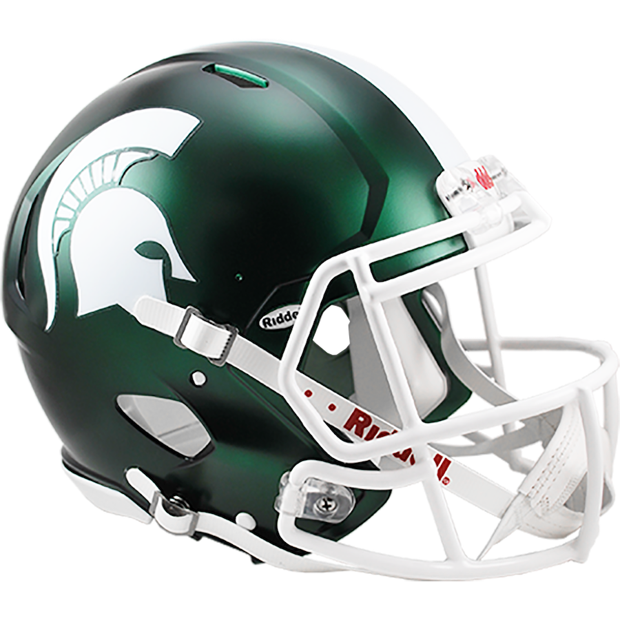 Michigan State Spartans SPEED Revolution Authentic Football Helmet
