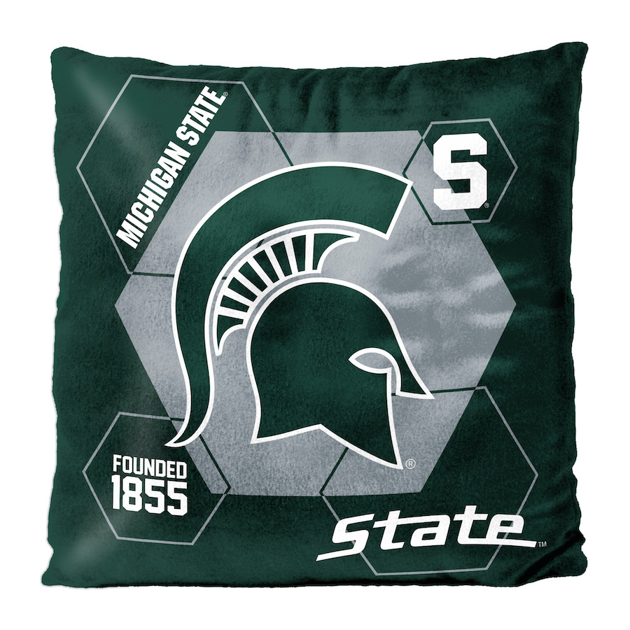 Michigan State Spartans Velvet REVERSE Pillow
