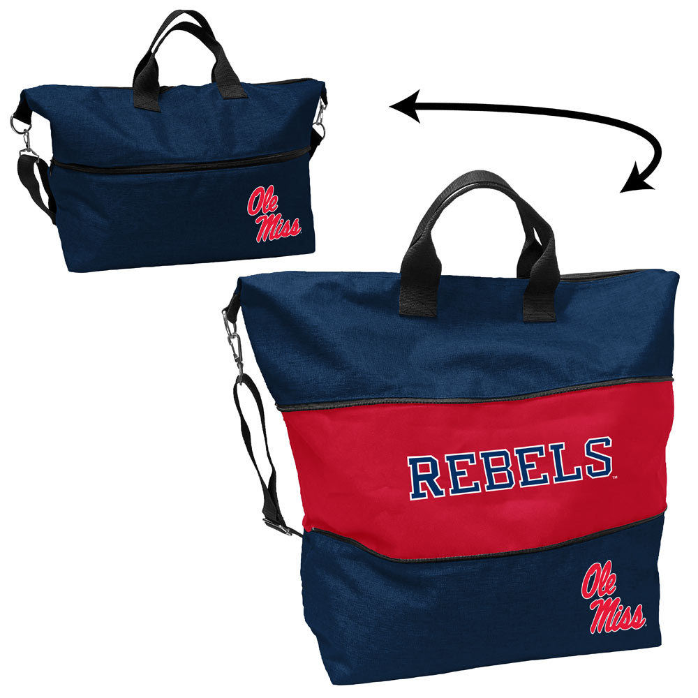Mississippi Rebels Expandable Tote
