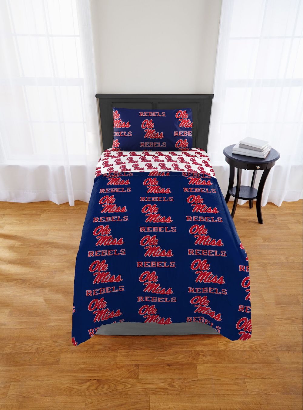 Mississippi Rebels TWIN Bed in a Bag Set