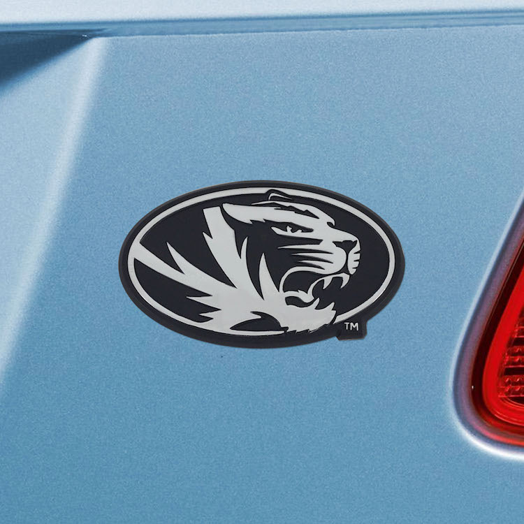Missouri Tigers Metal Auto Emblem