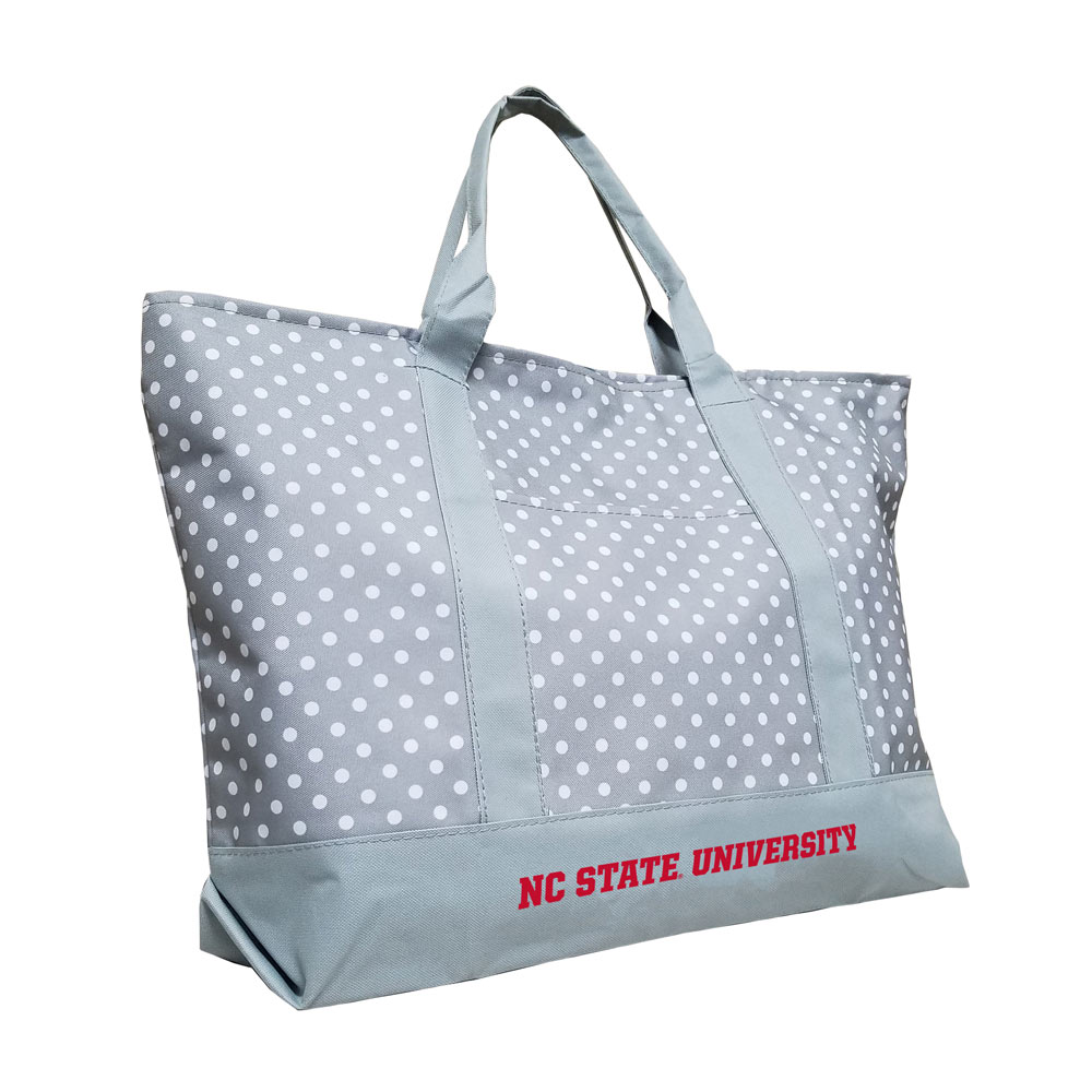 NC State Wolfpack Dot Tote Bag
