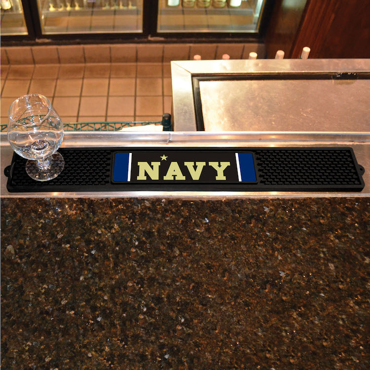 Navy Midshipmen Bar Drink Mat