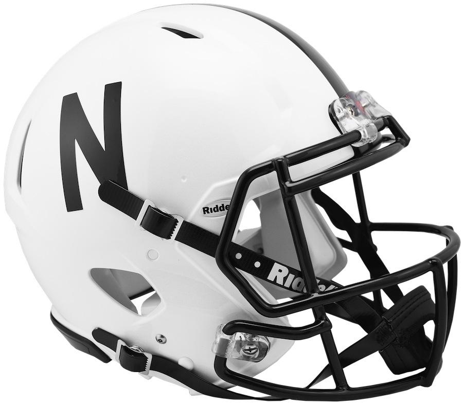 Nebraska Cornhuskers SPEED Revolution Authentic Football Helmet - BLACK