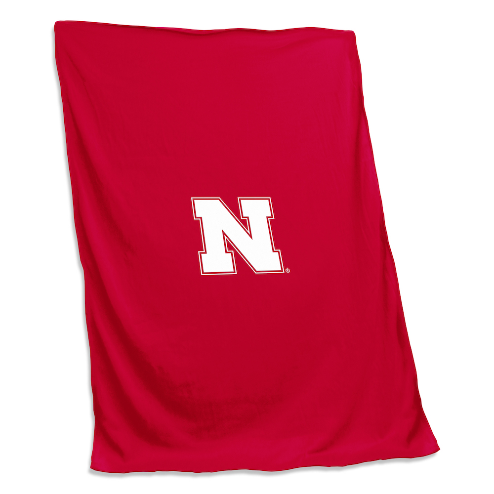 Nebraska Cornhuskers Sweatshirt Blanket