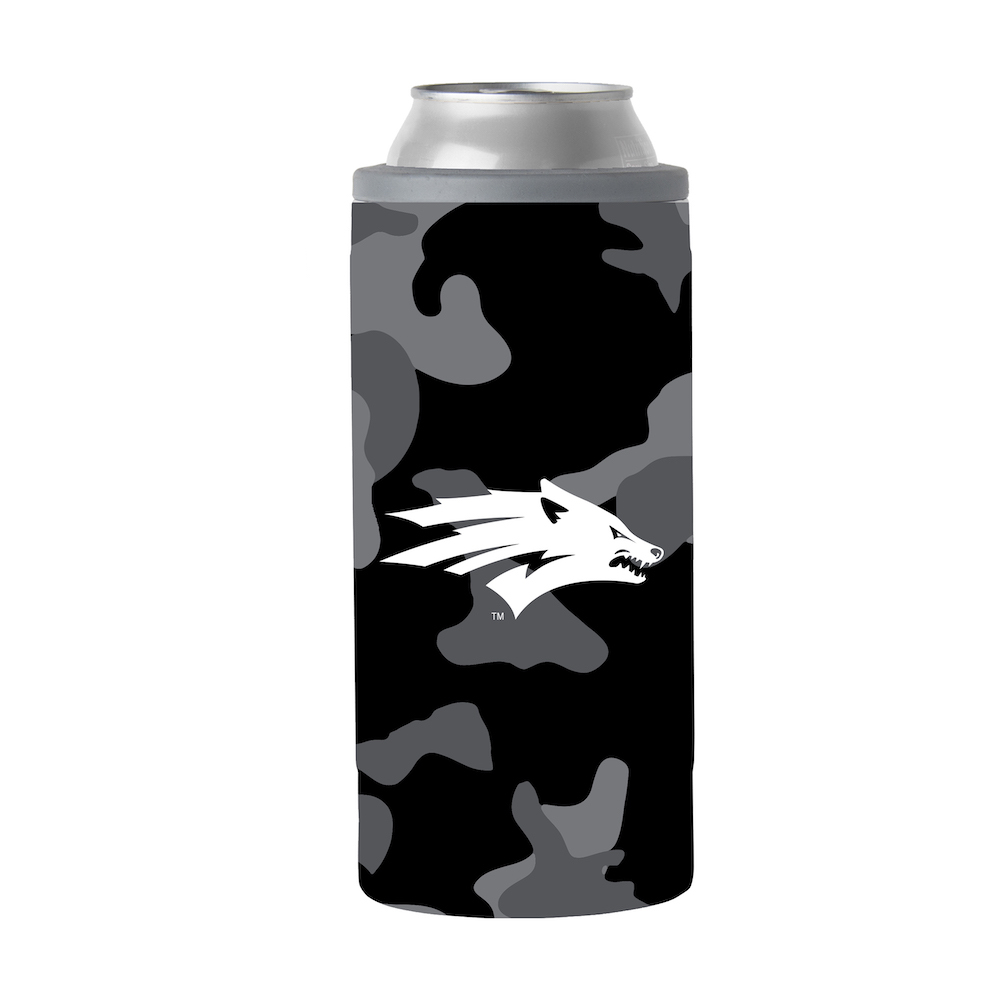 Nevada Wolfpack Camo Swagger 12 oz. Slim Can Coolie