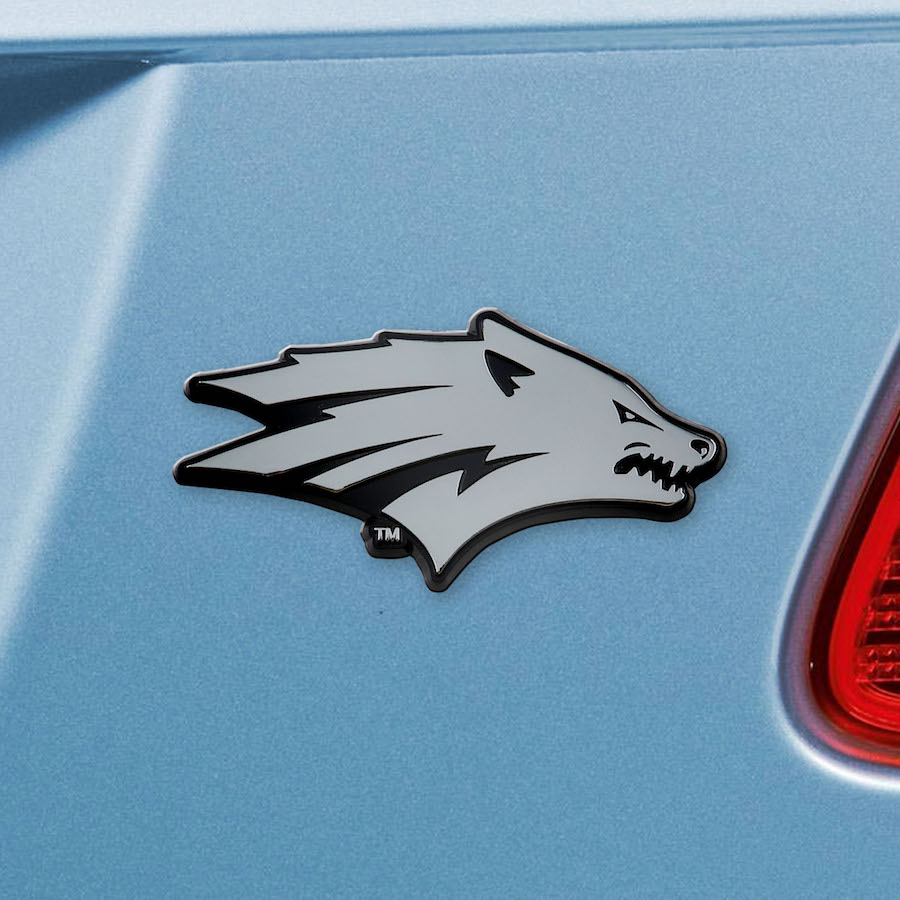 Nevada Wolfpack Metal Auto Emblem