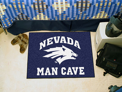 Nevada Wolfpack MAN CAVE 20 x 30 STARTER Floor Mat