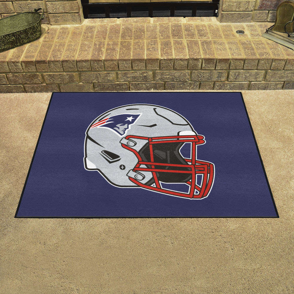 New England Patriots 34 x 45 ALL STAR Floor Mat - Helmet Logo