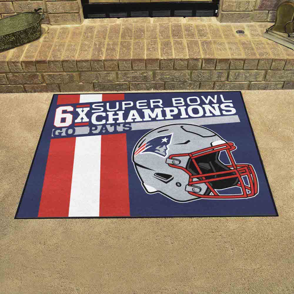 New England Patriots DYNASTY Floor Mat - 20 x 30 inch Starter style