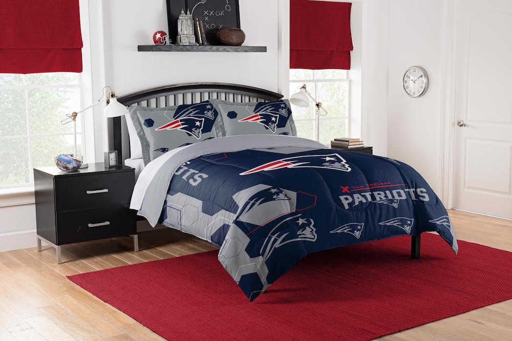 New England Patriots KING size Comforter and 2 Shams