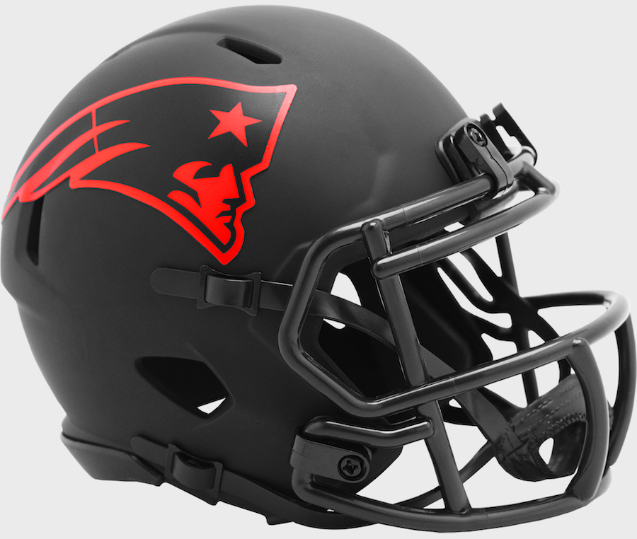New England Patriots Mini Speed ECLIPSE Collectible Helmet