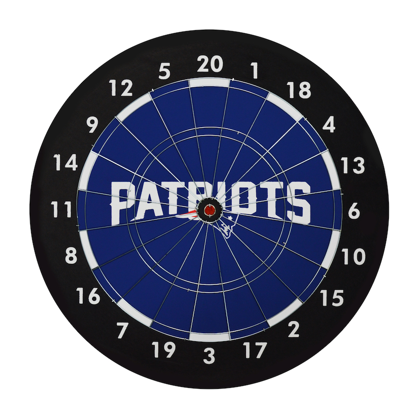 New England Patriots Dart Board Gift Set