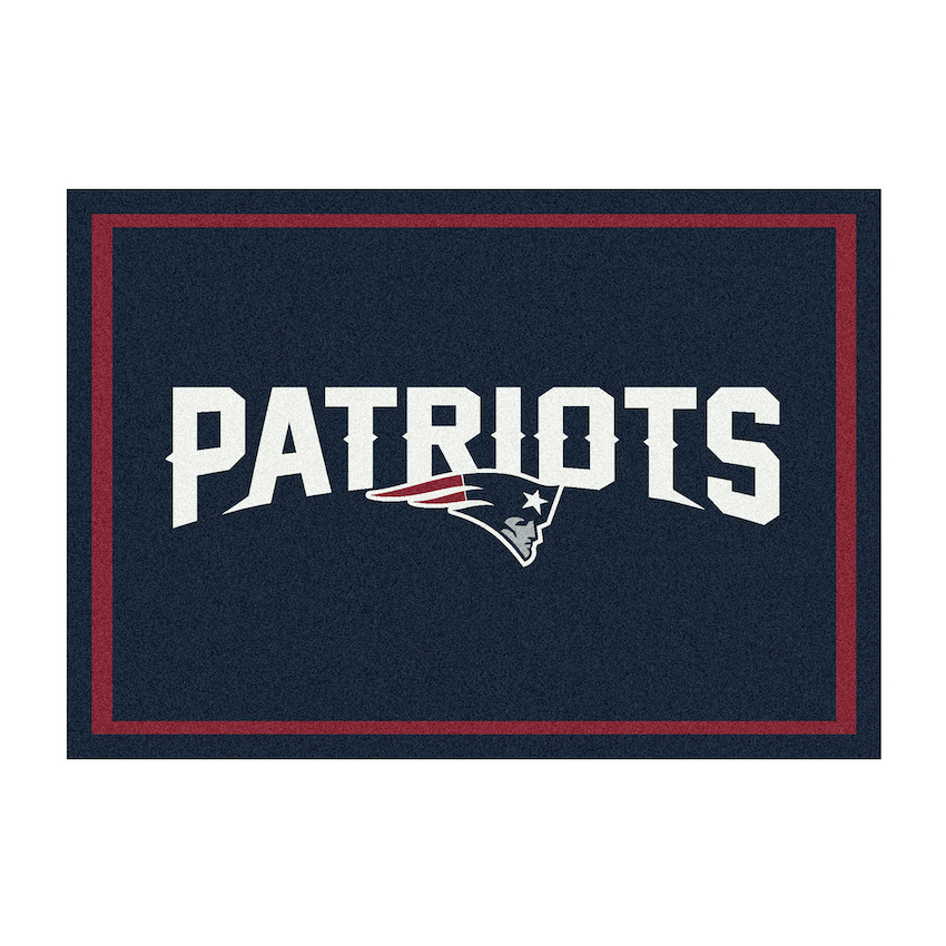 New England Patriots 8 X 11 SPIRIT Rug
