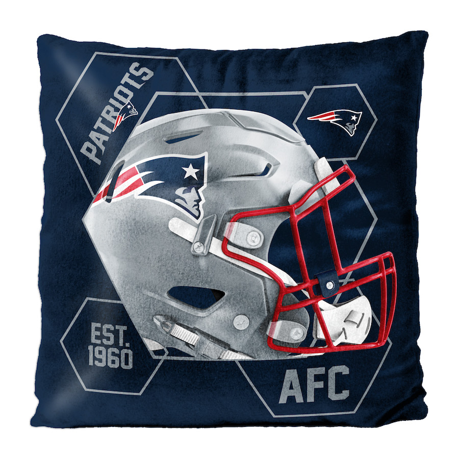 New England Patriots Velvet REVERSE Pillow