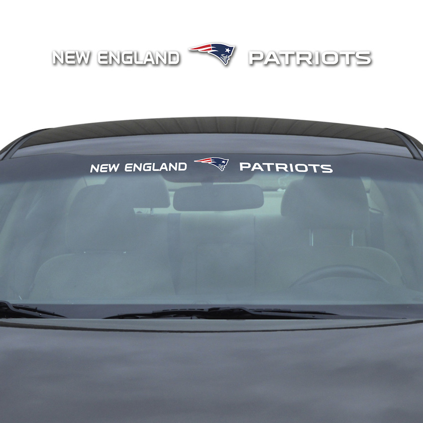 New England Patriots Windshield Decal