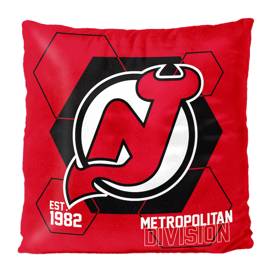 New Jersey Devils Velvet REVERSE Pillow