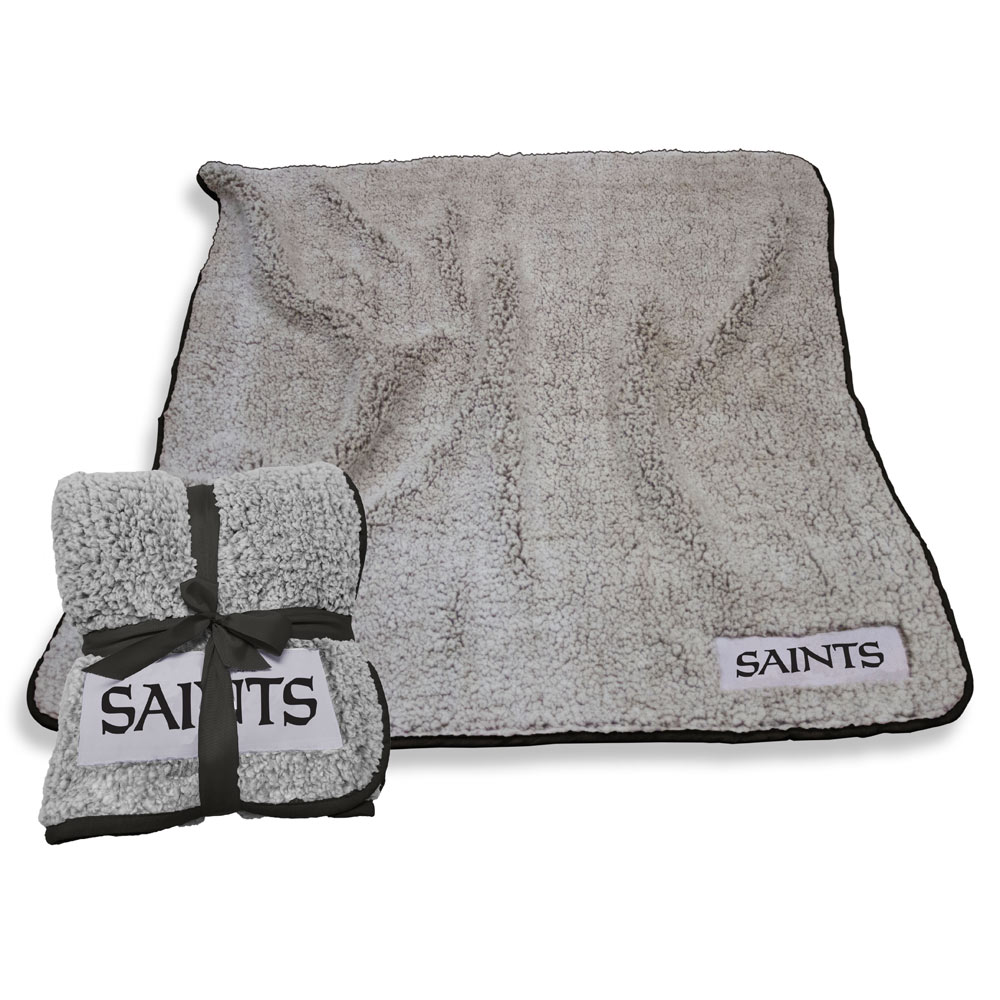 New Orleans Saints Frosty Throw Blanket