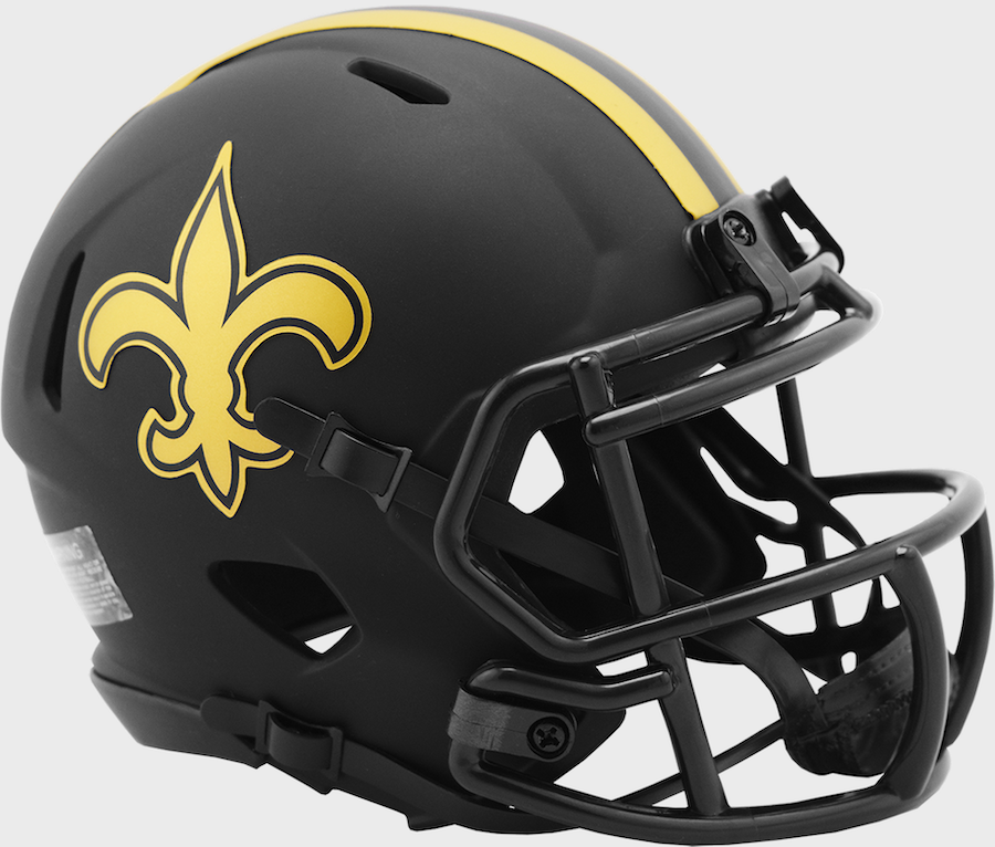 New Orleans Saints Mini Speed ECLIPSE Collectible Helmet