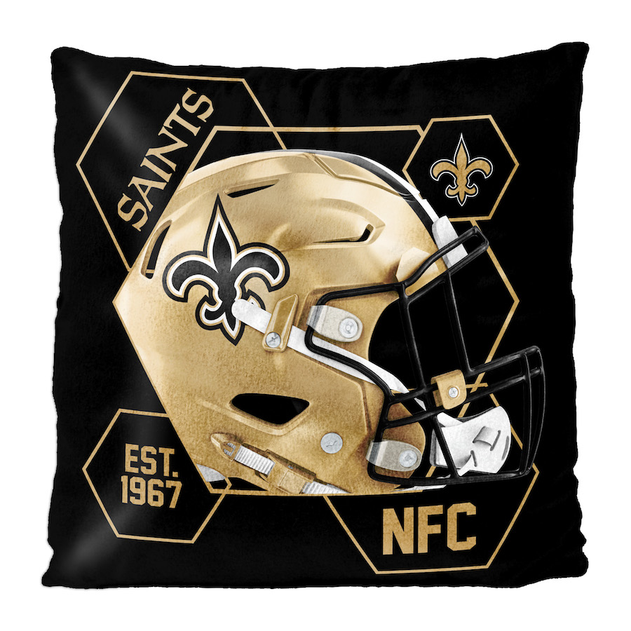 New Orleans Saints Velvet REVERSE Pillow