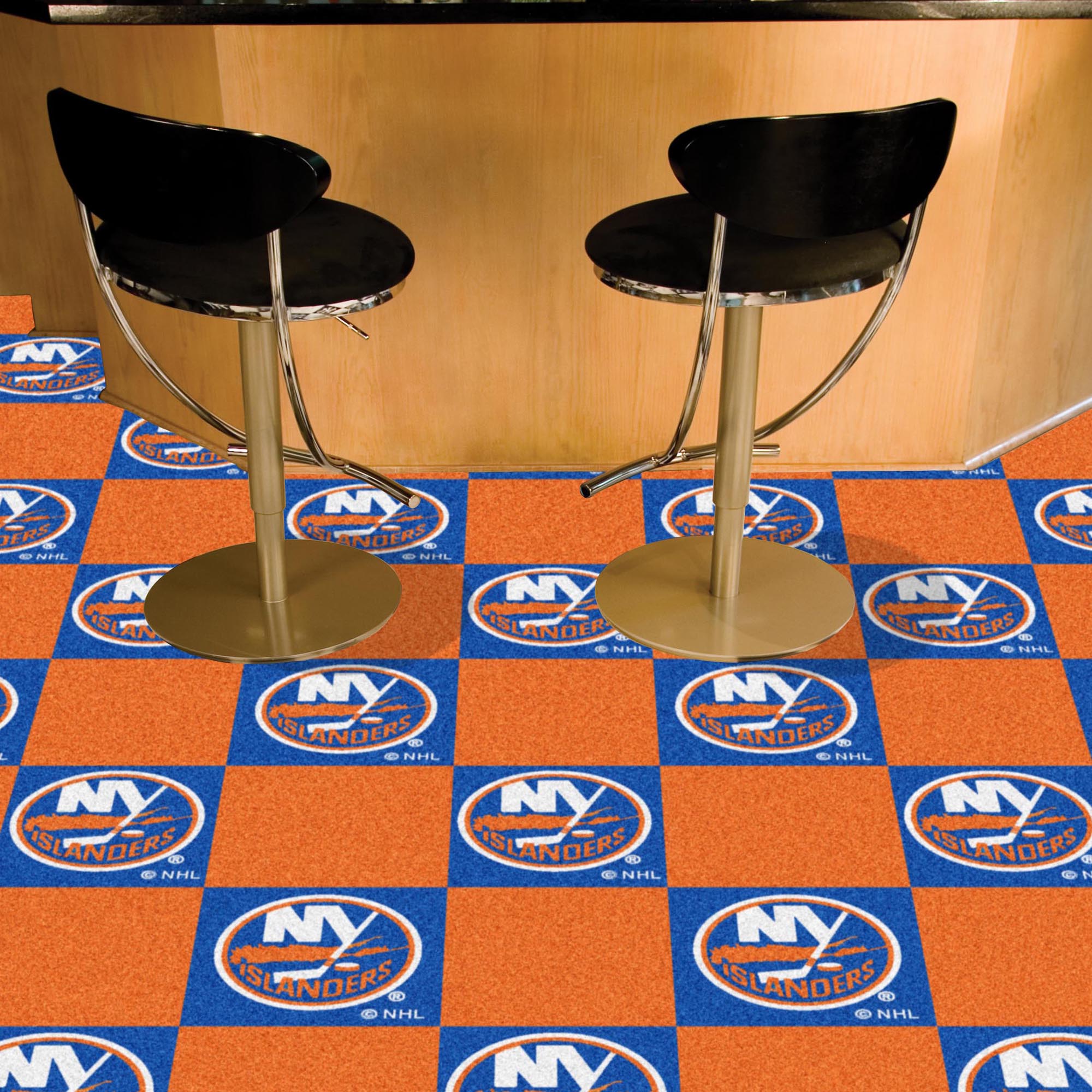 New York Islanders Carpet Tiles 18x18 in.