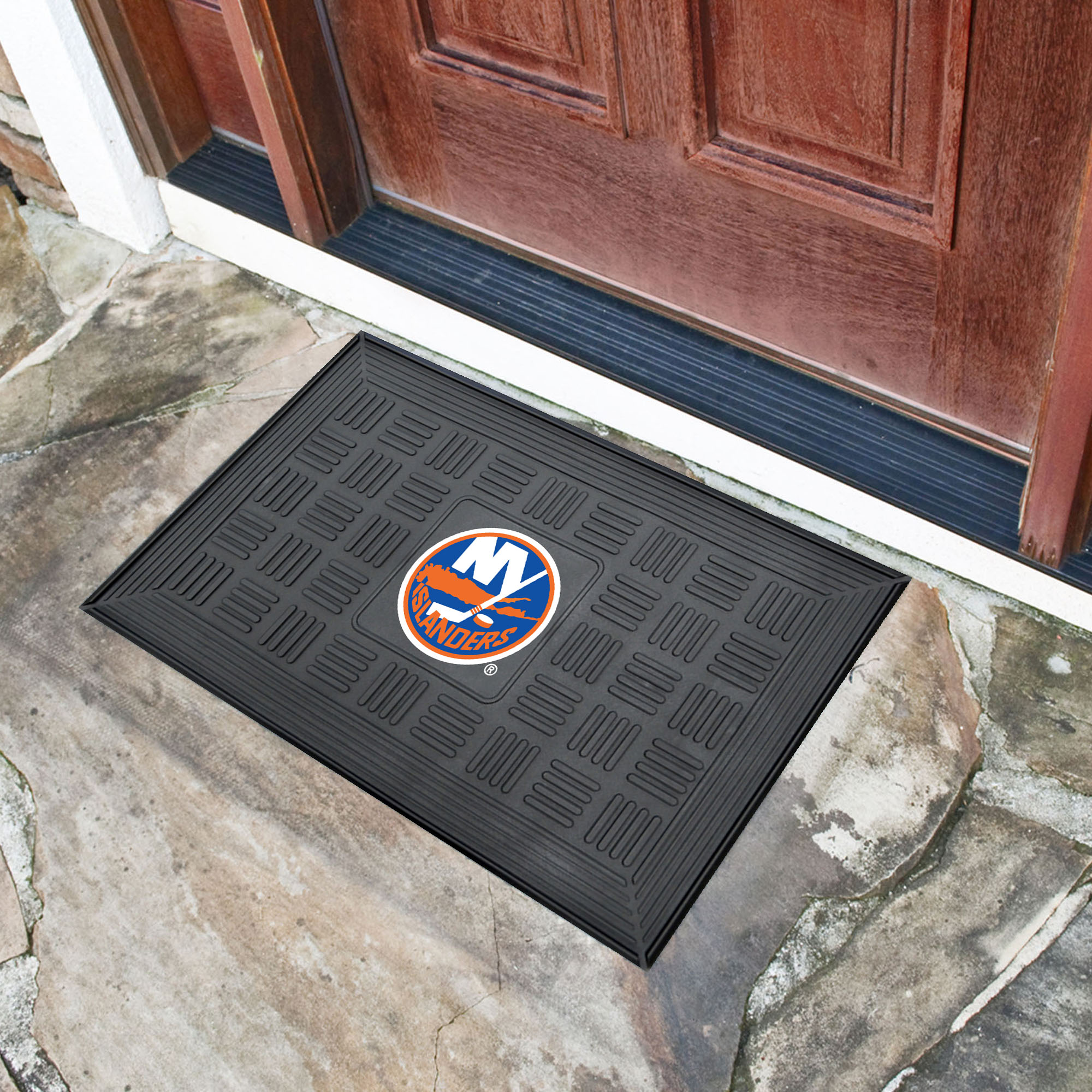 New York Islanders MEDALLION Vinyl Door Mat