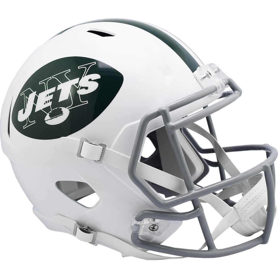 New York Jets Speed Replica THROWBACK Football Helmet 1965-1977