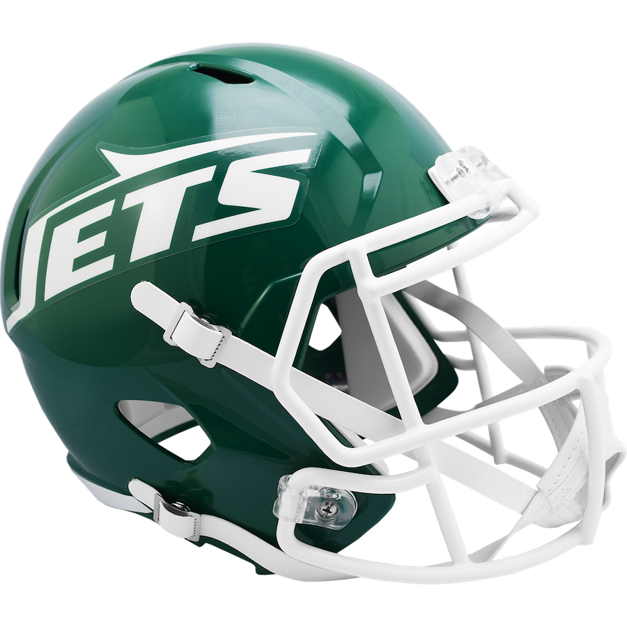 New York Jets Speed Replica THROWBACK Football Helmet 1978-1989