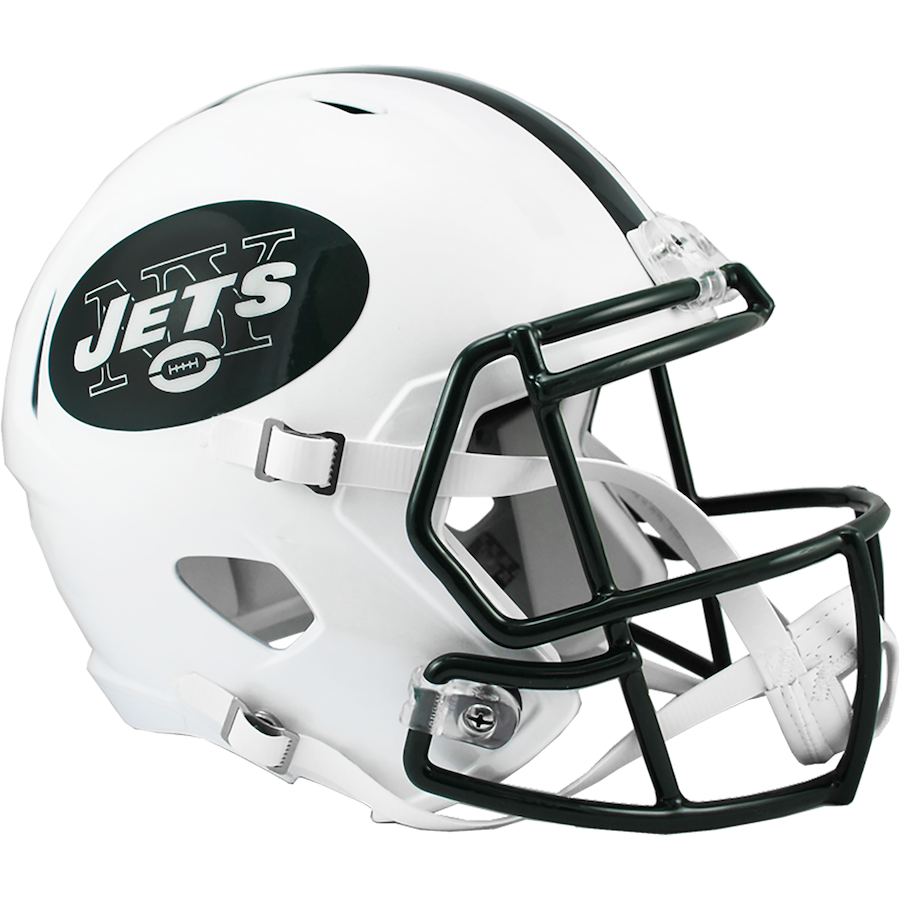 New York Jets Speed Replica THROWBACK Football Helmet 1998-2018
