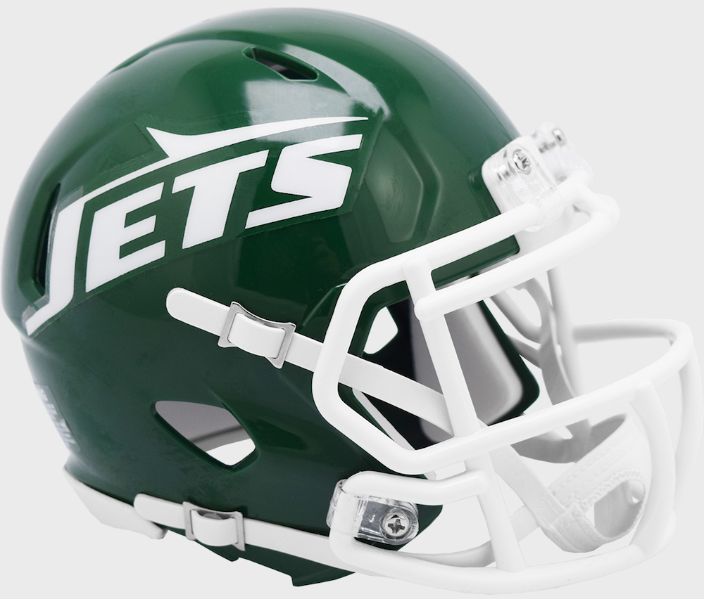 New York Jets NFL Throwback 1978-1989 Mini Helmet