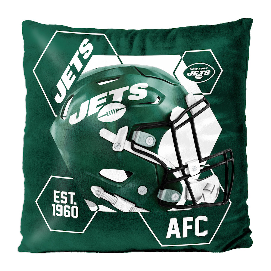 New York Jets Velvet REVERSE Pillow