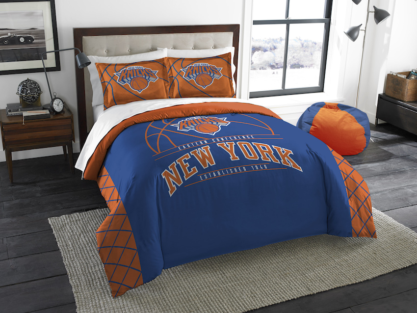 New York Knicks QUEEN/FULL size Comforter and 2 Shams