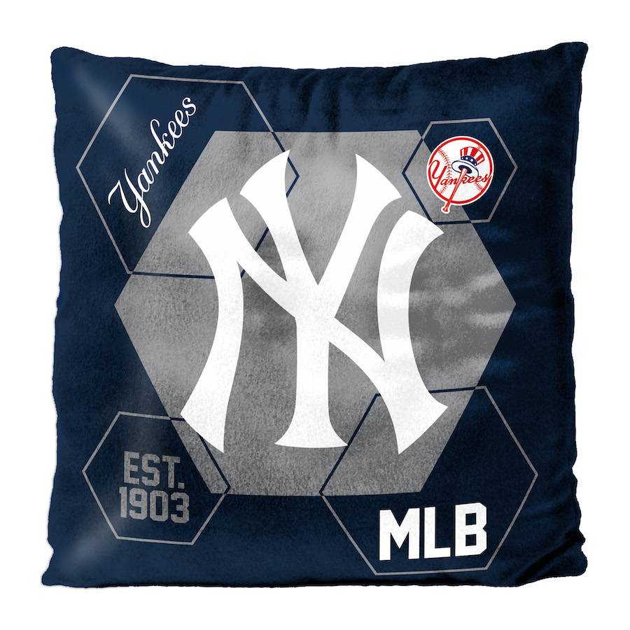 New York Yankees Velvet REVERSE Pillow