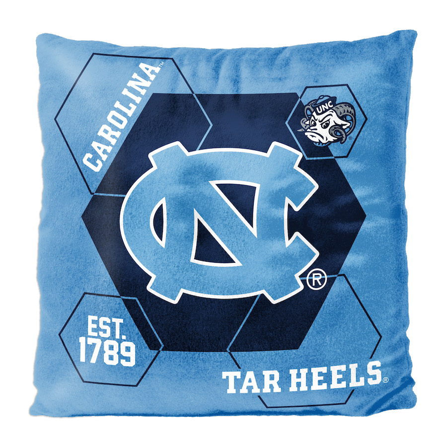 North Carolina Tar Heels Velvet REVERSE Pillow