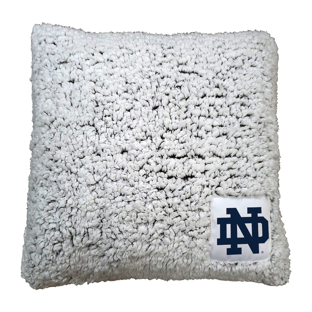 Notre Dame Fighting Irish Frosty Throw Pillow